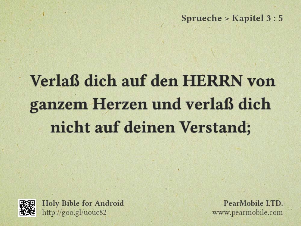Sprueche, Kapitel 3:5